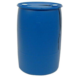 TONEL PLASTICO 55 GAL NEGRA