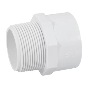 Adaptador macho 8" PVC