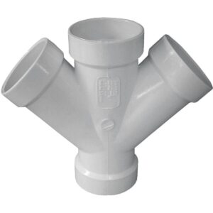 DOBLE YEE PVC 3"*45o P/DREN.GSO