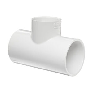 TEE PVC CON ROSCA DE 1 1/4"