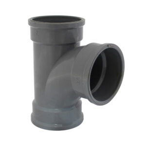 TEE PVC PARA DRENAJE DELGADO 4"