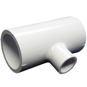 Tee PVC reduct. 2 1/2" x 1/2"