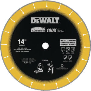 DISCO DIAMANTADO P/CORTE METAL 14"