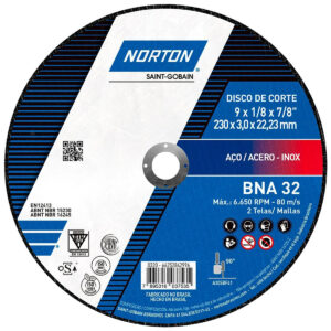 DISCO CORTAR METAL 9"