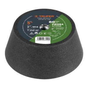 PIEDRA CONICA P/PULIR PISO GNO. 80