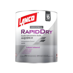 PINTURA ANTICORR.BRILL.RAPID DRY NEG 1/4