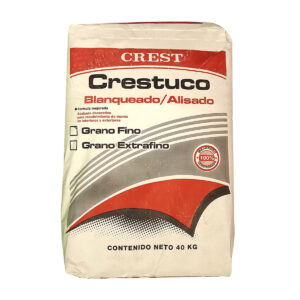 CRESTUCCO ALISADO 40KG GRIS PASTA GRIS