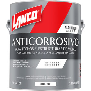 PINTURA ANTICORR.VALUE ROJO GALON