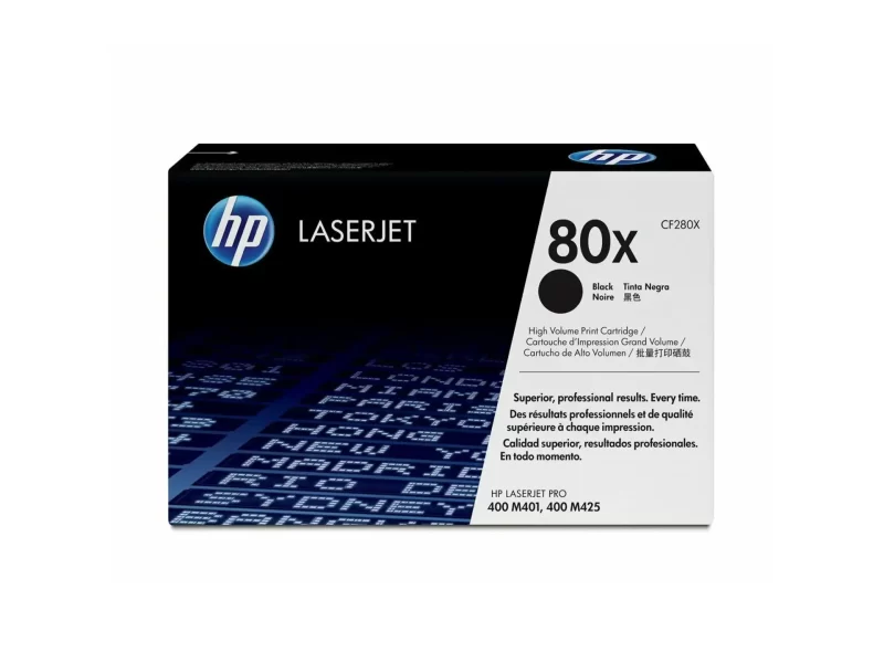 HP 80X Negro