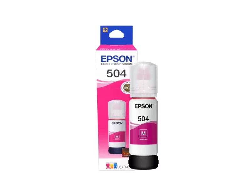 EPSON T504 Botella tinta magenta