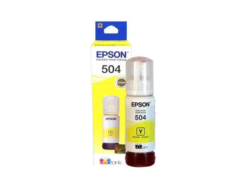 EPSON T504 Botella tinta amarillo