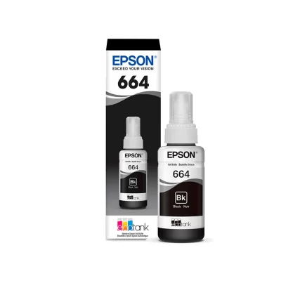 EPSON T664 Botella tinta negra