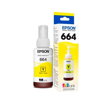 EPSON T664 Botella tinta cian