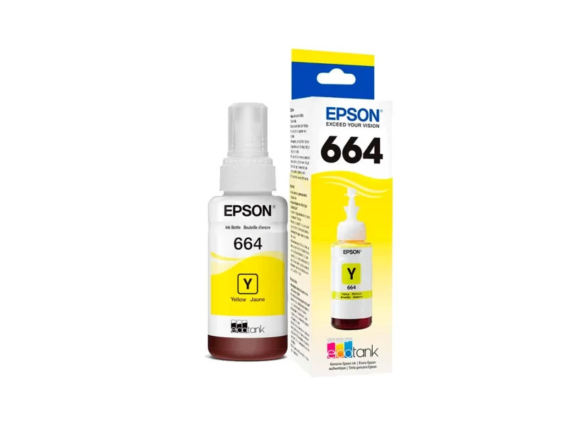 EPSON T664 Botella tinta cian