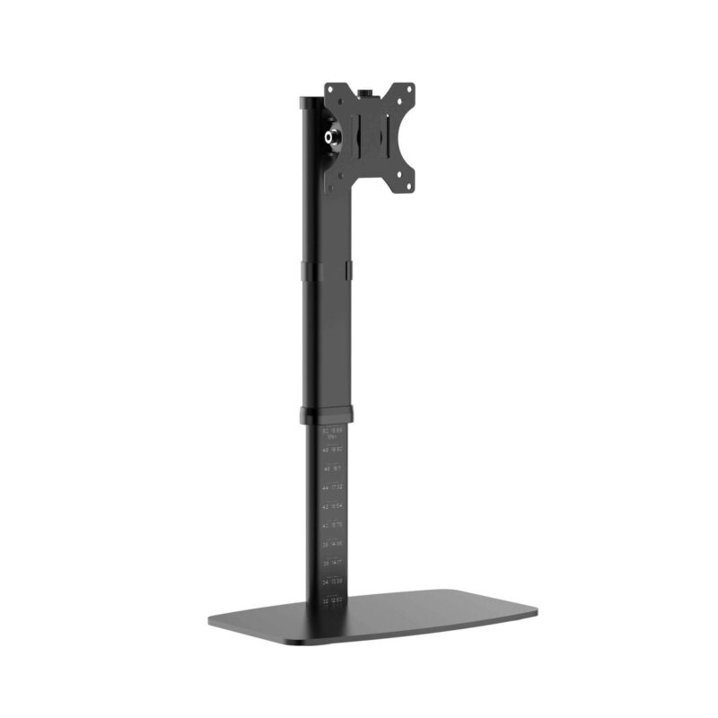 Soporte para Monitor con Pantalla Sencilla - Altura Ajustable, Monitores de 17" a 27" - Imagen 3