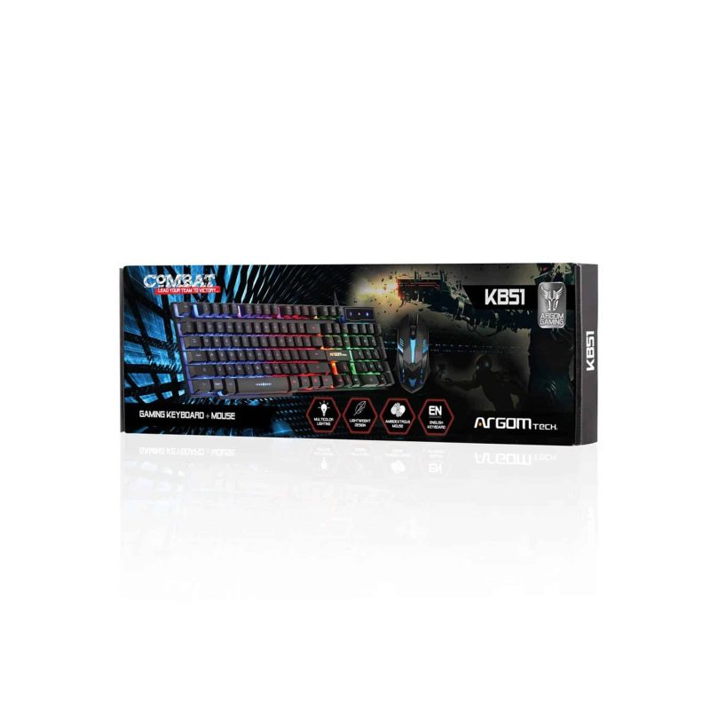 COMBAT GAMING KB51 COMBO Teclado y mouse - Imagen 2
