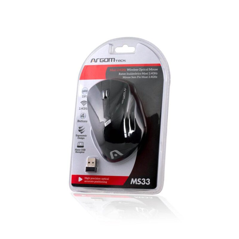 Maxi MS33 Mouse Wireless - Imagen 2