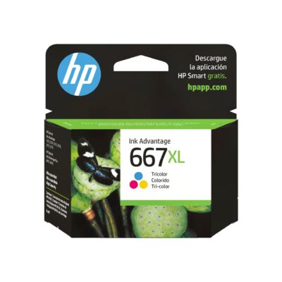HP 667 XL Tricolor Alto Rendimiento