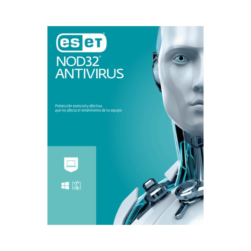 ESET NOD32 Antivirus Hogar y PYME 1 Año / 5 PC's