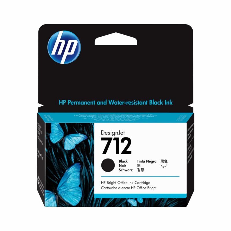 HP 712 Negro de 38 ml