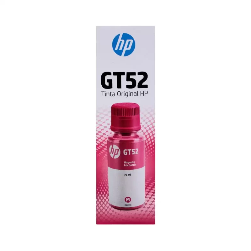 Botella de tinta original magenta HP GT52