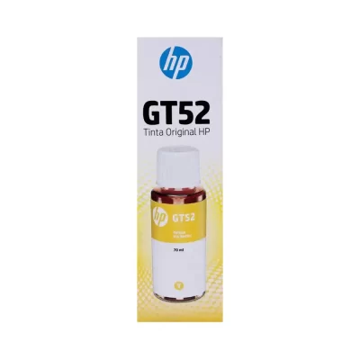 Botella de tinta original amarillo HP GT52