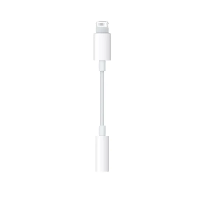 Adaptador de Lightning a jack de 3.5 mm para audífonos