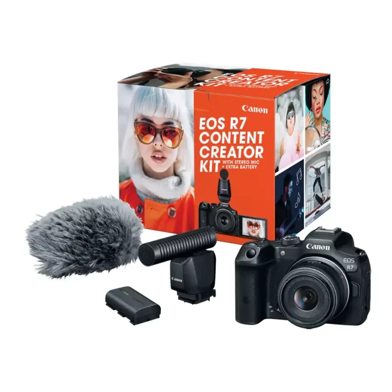 EOS R7 Creator Content Kit | 18-45mm STM | Mirrorless | APS-C