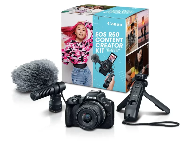 EOS R50 Creator Combo Kit | 18-45mm STM | Mirrorless | APS-C